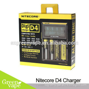 Nitecore D4 charger with LCD 18650 battery charger universal charger from greenvape